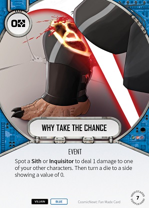 Why Take The Chance