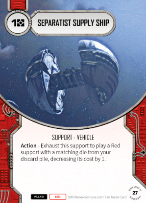 Separatist Supply Ship