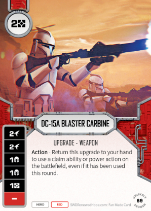 Dc-15a Blaster Carbine