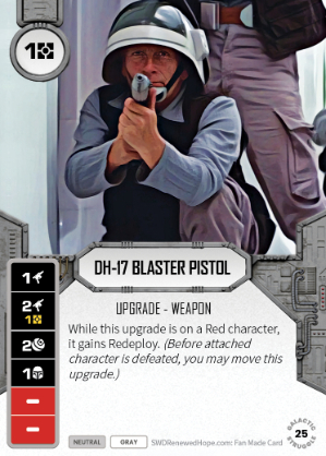 DH-17 Blaster Pistol