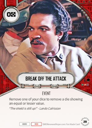 Break Off The Attack