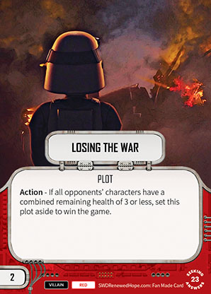 Losing The War