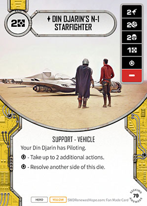 Din Djarin's N-1 Starfighter