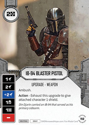 IB-94 Blaster Pistol
