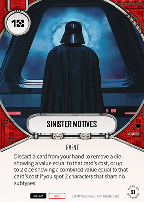 Sinister Motives