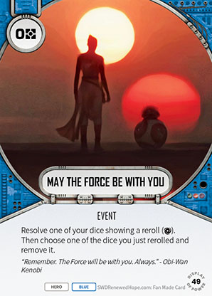 May The Force Be With You