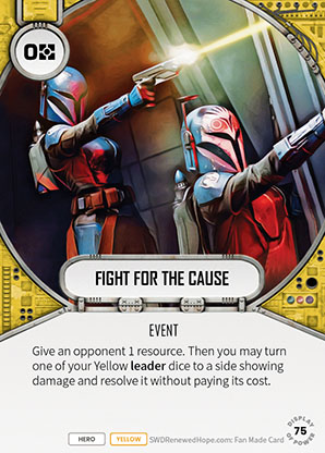 Fight For The Cause