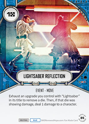 Lightsaber Reflection