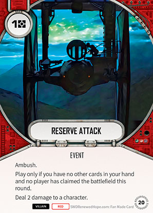 Reserve Attack