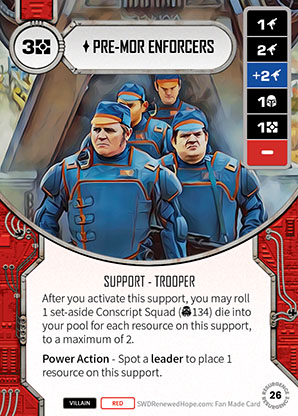 Pre-Mor Enforcers