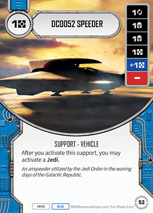 DC0052 Speeder