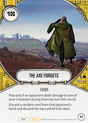 The Axe Forgets