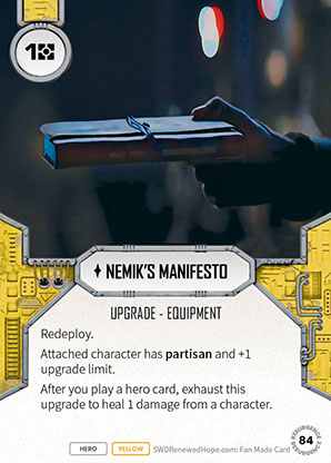 Nemik's Manifesto
