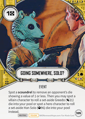 Going Somewhere, Solo?