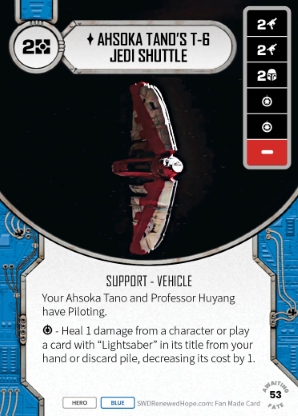 Ahsoka Tano's T-6 Jedi Shuttle