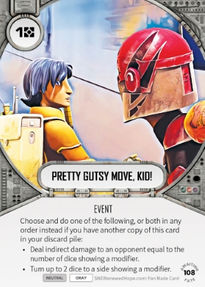Pretty Gutsy Move, Kid!