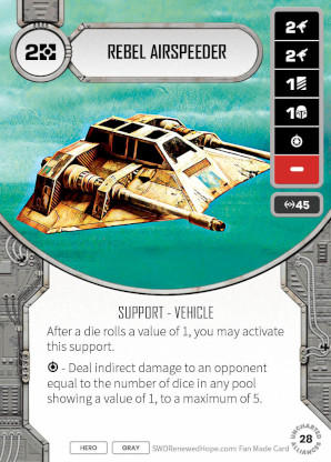 Rebel Airspeeder