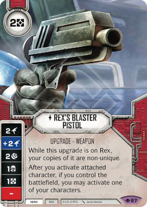 Rex's Blaster Pistol