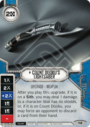 Count Dooku's Lightsaber