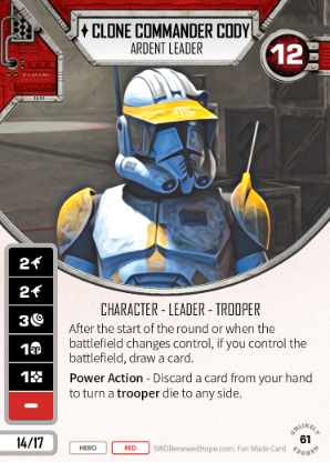 Clone Commander Cody