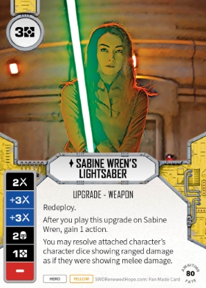 Sabine's Lightsaber