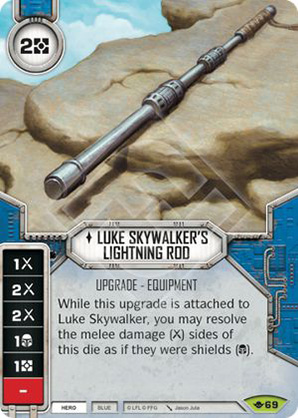 Luke Skywalker's Lightning Rod