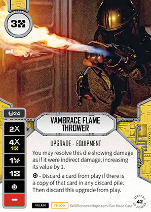 Vambrace Flame Thrower