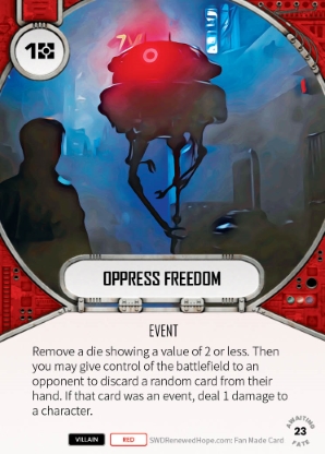 Oppress Freedom