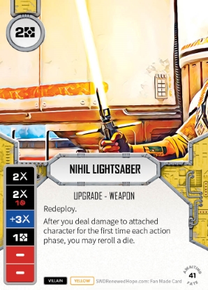 Nihil Lightsaber