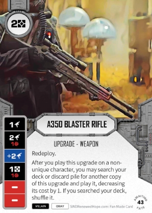 A350 Blaster Rifle