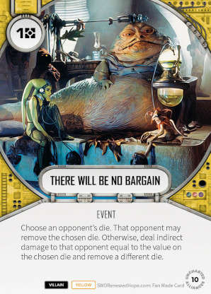 There Will Be No Bargain